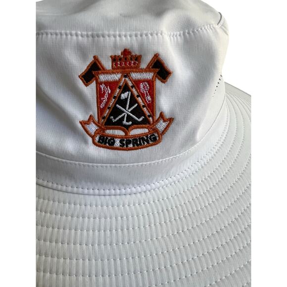 Callaway Elements Big Spring Golf Club Sun Hat White 4” Brim Size L - Picture 2 of 9